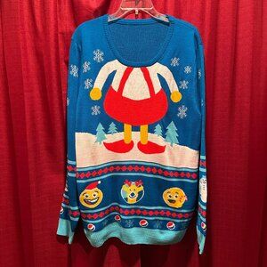 Pepsi Ugly Christmas Sweater Size XL / New
